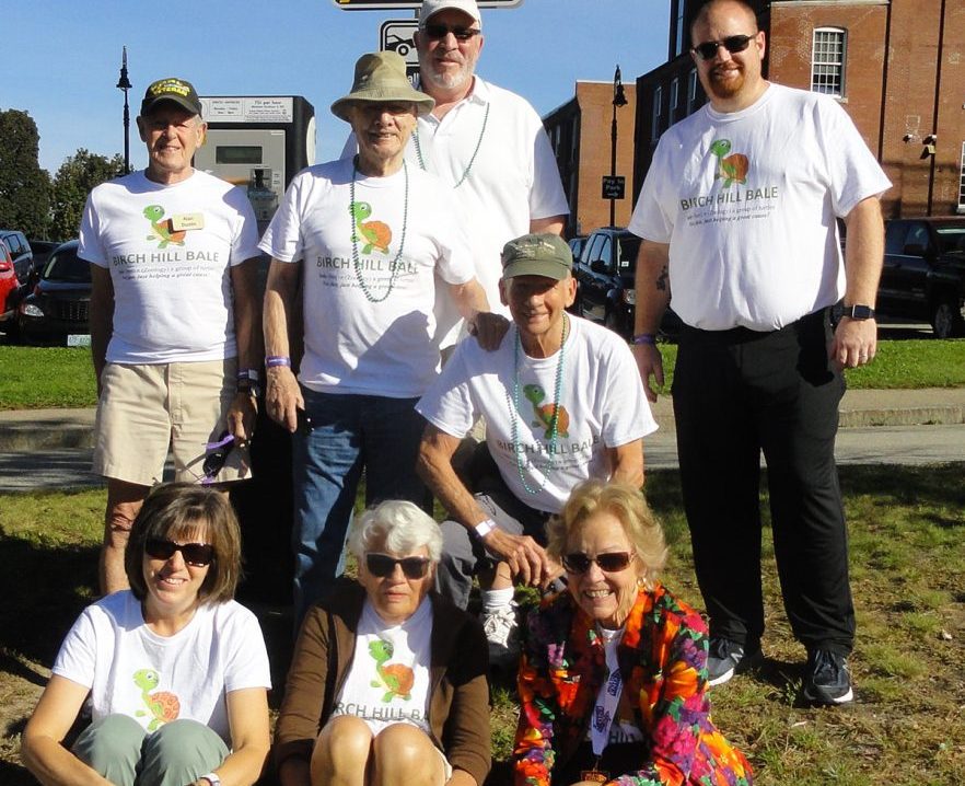 RiverWoods Manchester Independent Living residents walk in support of Alheimer's Manchester NH New Hampshire