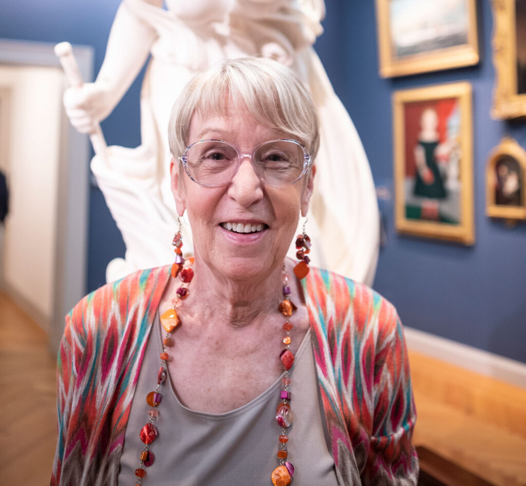 Independent Living RiverWoods Manchester Resident at Currier Museum In Manchester, NH