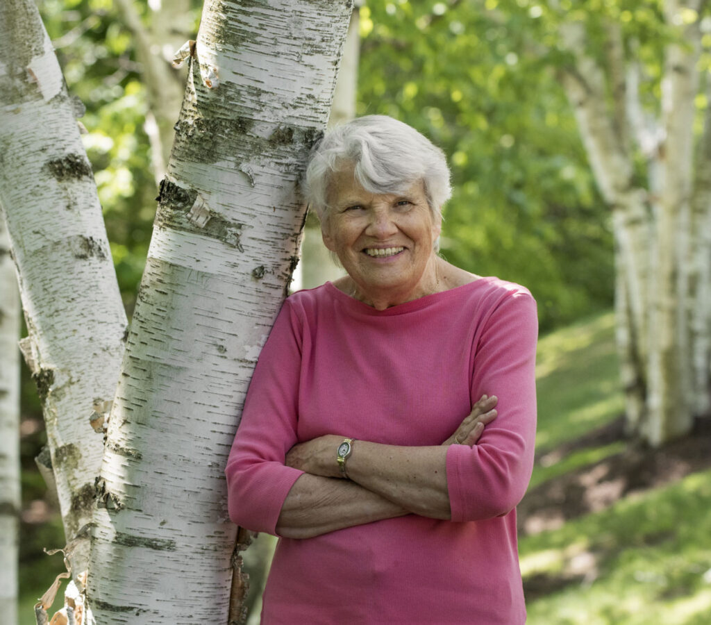 Women against Tree in Independent Living at RiverWoods Manchester, Manchester NH