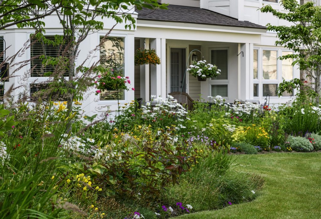 Exteriors from the Woods, Ridge, Boulders at RiverWoods Exeter in Exeter, New Hampshire.