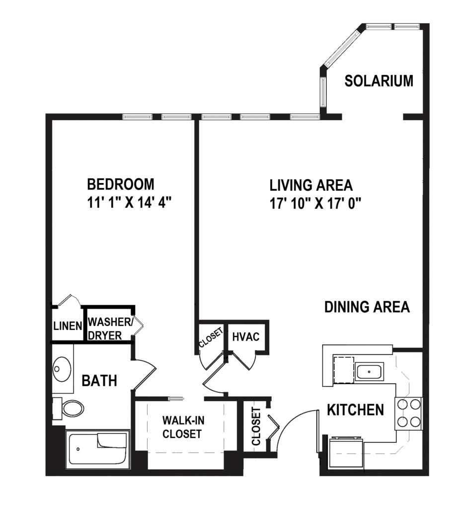 Violet, Woods floorplan