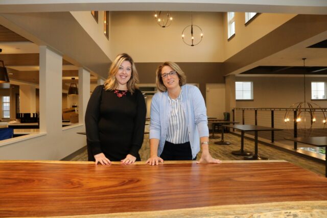 Kim O'Keefe, Executive Director and Justine Vogel