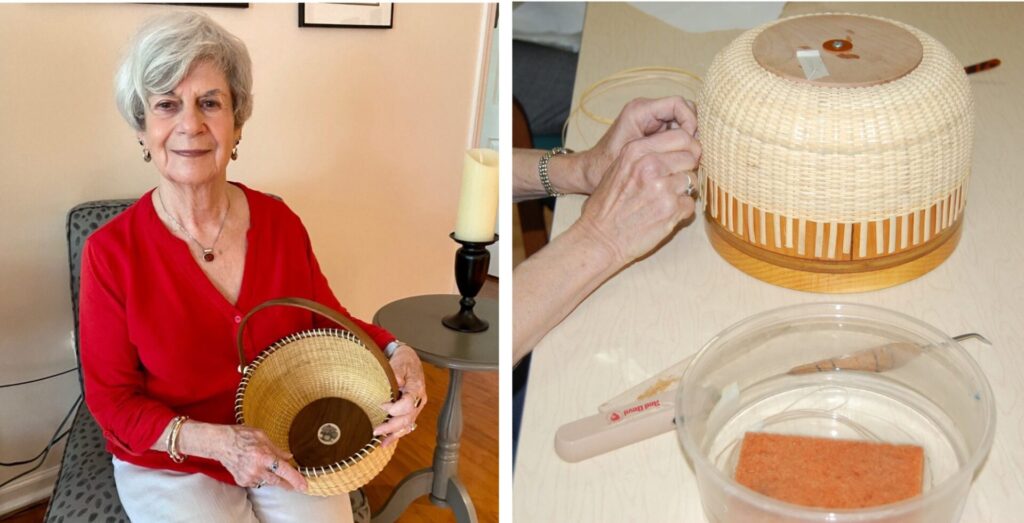 Basket Weaving at RiverWoods