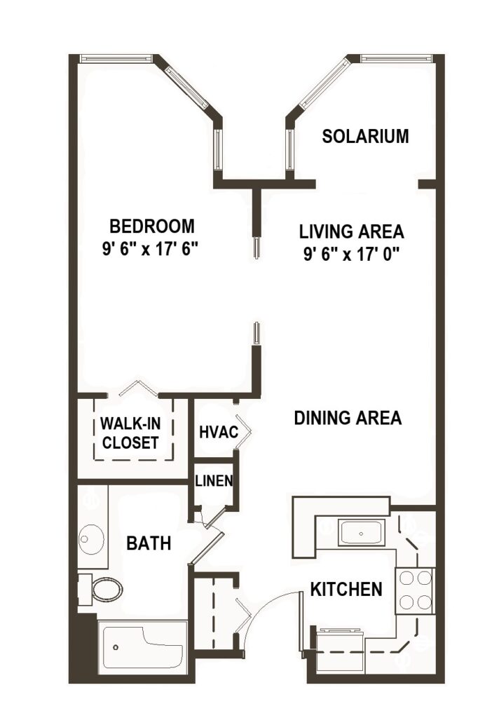 Iris, Woods floorplan